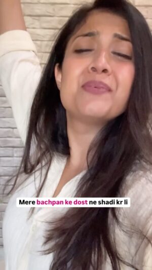 Harshita Gupta Instagram - Dhol nagade shehnayi sab kuch bajao 👻🕺🏻💃🏻👯‍♀️