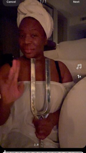 India.Arie Instagram - More of all kind of things  in my Bio : Full Moon Songs 💛

HAPPY SPRING EQUINOX YALL💜

I have everything I need
To Proceed and Succeed

repost if  you feel it#🩵

Tuning Fork: @earth_tuned 
Dress: @erikapenaofficial
