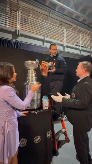 Jackie Redmond Instagram - Somebody get @cmpunk a bowl!! 😂 #WWERaw