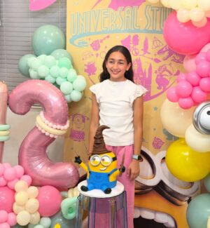 Jacqueline Bracamontes Instagram - Happy 12th Birthday Jackita hermosa!!! Te amamos con el alma!! Gracias por cambiarnos la vida  el día que llegaste a nuestros brazos!!! 💗🤩🎉🎂 (HBD a nuestro angelito en el cielo también 💙🙏🏻)