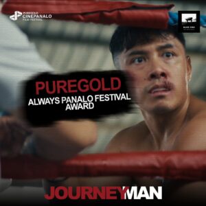 Jasmine Curtis-Smith Instagram - 🥊💥Boom! Multiple wins for JOURNEYMAN at CinePanalo Film Festival!

From the ring to the red carpet—kami ang tunay na panalo!

Shoutout kina JC Santos, Jasmine Curtis-Smith, and the Lat brothers for bringing this powerful story to life.

Para sa bawat lumalaban para sa pamilya—this one’s for you!

#JOURNEYMAN #CinePanalo #Puregold #UnderdogNoMore #PinoyFilms #WalangSusuko