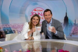 Jenna Bush Hager Instagram - Feeling super grateful for a husband who showed up for me (even though this isn't his cup of tea!), laughed with me and SUPPORTS me whole heartedly! I love him--even after that lie detector test! ❤️❤️ and love my @jennaandfriends family!