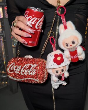 Josetty Hurtado Instagram - Labubu Coca ❤️🎰 

#labubu #popmart #cocacola #labubucocacola #losangeles #california #irvine #oc #orangecounty #louboutin #ootd #fashion #dress #vegas #lasvegas