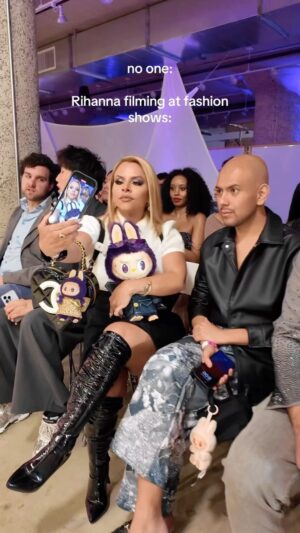 Josetty Hurtado Instagram - Let’s do it the #rihanna way #LAFW

#labubuxpronounce #pronounce #wingsoffantasy #labubu #outfit #popmart #fashion #OOTD #losangeles #california #irvine #oc #orangecounty #fashionweek #milanfashionweek #losangelesfashionweek #chanel