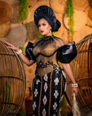 Juliet Ibrahim Instagram - Embracing Inner beauty and peace. #AfricanQueen #piscesqueen #julietibrahim