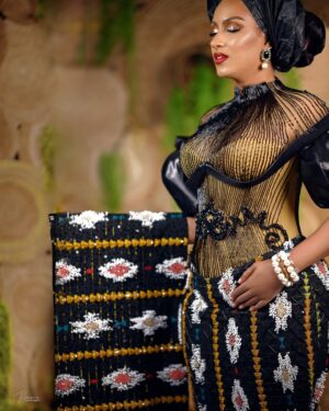 Juliet Ibrahim Instagram - Embracing Inner beauty and peace. #AfricanQueen #piscesqueen #julietibrahim