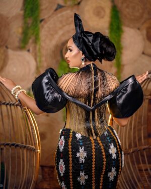 Juliet Ibrahim Instagram - Embracing Inner beauty and peace. #AfricanQueen #piscesqueen #julietibrahim