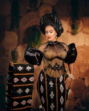 Juliet Ibrahim Instagram - Embracing Inner beauty and peace. #AfricanQueen #piscesqueen #julietibrahim