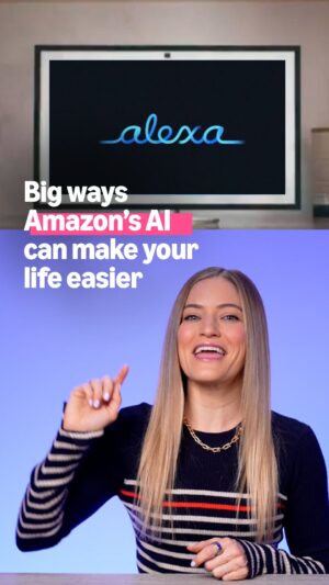 Justine Ezarik Instagram - Amazon is going ALL IN on AI for its customers, and this is just the beginning. #ad Which AI feature are you most excited about? Drop a comment below and follow @AmazonUnpacked for more updates!