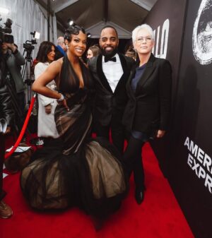 Kandi Burruss Instagram - My posse on Broadway…Literally ! 🎭 
Opening night was a dream. 

📸 @morrisde 
@othellobway