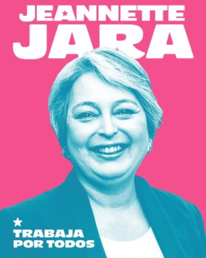 Karol Cariola Instagram - Jeannette Jara es la presidenta que Chile necesita👏🏼Una mujer que conoce los problemas y necesidades de la gente, un liderazgo que no mira desde arriba, que busca una vida más justa para las trabajadoras y trabajores. 

Con los pies en la tierra y la mirada puesta en el futuro. Jeannette Jara presidenta. 🇨🇱

@jeannettejararoman ❤️