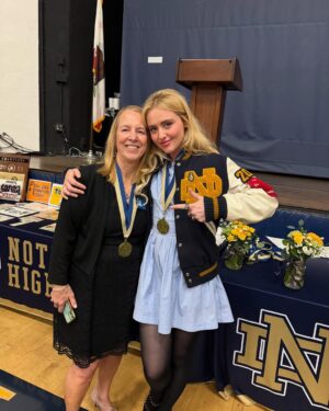 Kathryn Newton Instagram - It was an honor to be inducted into my High School Hall Of Fame thanks to our record breaking golf team starting in 2011. “A dream within a dream” is what is etched inside my championship rings… and that’s exactly what playing on this team, acting, and going to this school was. Winning wasn’t bad either. I love this team! Thank you coach mcclung! I love golf I love sports and I love @notredamehighschool ❤️ congratulations to all the incredible athletes a part of the ND Legacy celebrated last night  Mike Escalante '69 - posthumous - Football
John Magliana '75 - Basketball
Errol Small '90 - Football
Heidi Voorhees Walter '90 - Golf Cody Pearson '01 - Basketball Zana Muno '15 - Volleyball
2011 CIF Golf Championship Team
Stephanie Bush '12
Lauren Crittenden '15
Aida Mahfood '12
Vivian Markel '14
Tina Nagai '13
Kathryn Newton '15
Katelyn Reynolds '14
Jessica Stone '12
Arielle Valdez '13
Samantha Winchester '15
Janet Yeo '15
Coach Ann McClung
2012 Boys State Track and Field Championship Team
Koa Farmer '14
Nick Holland '13
Max Leon '14
Eric McDaniel, Jr
Khalfani Muhammad '13
Head Coach Joe McNab
Assistant Coaches:
• Nick Garcia
• Shannon Genova '92
• Nick Kounalis '96
• Steve McKenna '75
• Stephanie Money '98
• Rob Thomas