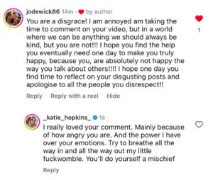 Katie Hopkins Instagram - Offity piss fucktards