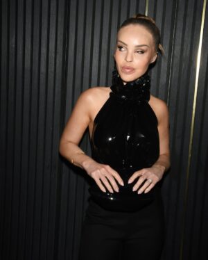 Katie Piper Instagram - Mum and dad are out on the town 😏✨

Excited to see #TheAmateur tonight with this one @20thcenturyuk 

Top - @atsukokudolatex
Trousers - @safiyaa_official 
Shoes - @christianlouboutin 
Bag - @lulu_guiness
Bracelet - @crystalhazejewelry

Suit & jumper - @mossbros
Lapel pin - @tateossianlondon
Shoes - SEQWL
