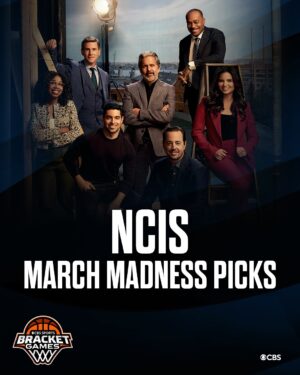 Katrina Law Instagram - It’s a good thing that @dionareasonover, @briankdietzen, and @katrinalaw are so close, otherwise their #MarchMadness brackets might start tearing them apart! 😬 #collegebasketball #basketball #sports #NCISverse #NCIS #CBS #brackets #tvshow #cbb