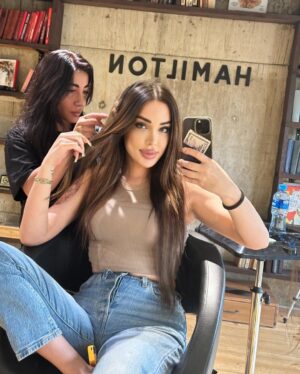 Kesaria Abramidze Instagram - @hamiltontbilisi @sonia_asatiani 🌸❤️