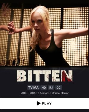 Laura Vandervoort Instagram - Now streaming on @disneyplus — Binge all 3 seasons! Hit that   button and buckle up! The pack is back!! 🐺 🩸 
:
:
:
:
:
#wolves #shewolf #Bitten #thepackisback #tv #series #drama #family #action #romance