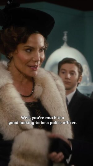 Luann de Lesseps Instagram - When Luann de Lesseps is in an episode of Murdoch Mysteries, things get 🌶️

#MadeInCanada #MurdochMysteries