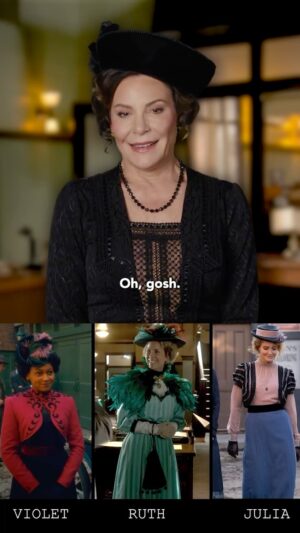 Luann de Lesseps Instagram - Chic c'est la vie! C'est bon. C'est bon! 👗⏳As seen on @collider's exclusive segment @countessluann is stepping into Murdoch Mysteries in vintage style! Which look would YOU wear? Tell us in the comments! 🕰️✨

Don't miss Luann's special guest appearance on Monday April 7 on @CBCGem 🇨🇦 and @OvationTV 🇺🇸 and later this year on @acorn_tv 🇺🇸 & @uandalibi 🇬🇧

Shoutout to the glam team: @spencerwellscreative @debidrennan @josycostume Shirley Bond

#RealHousewives #RHONY #CountessLuann