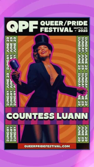 Luann de Lesseps Instagram - “Be cool. Don’t be all, like, uncool!” Real Housewives of NYC icon, the queen of class and elegance, @countessluann is storming the QPF stage Sunday, June 29th 💄⁠
⁠
Money can’t buy you class, but it can secure your 3 Day Passes to be dizzied and dazzled by our star-studded talent-teeming lineup of legends! 😙⁠
⁠
Link in bio 🔗