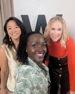 Lupita Nyong'o Instagram - My photos 🤳🏿 from a wild and wonderful time sharing @‌TheWildRobot with the world. Can’t wait to celebrate this special film one last time on Sunday at the Academy Awards 🤖🫶🏿🐣