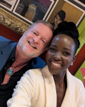 Lupita Nyong'o Instagram - My photos 🤳🏿 from a wild and wonderful time sharing @‌TheWildRobot with the world. Can’t wait to celebrate this special film one last time on Sunday at the Academy Awards 🤖🫶🏿🐣