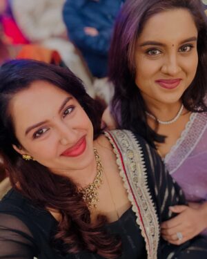 Maalica Ravikumar Instagram - Happy Birthday to my amazing sister, the queen of love and possessiveness! You love us fiercely and guard us like we’re your personal treasure chest and honestly, we kind of are! 😉 Life’s sweeter (and a lot more dramatic) with you in it, and we wouldn’t have it any other way. Here’s to celebrating you, our sweetest protector and sassiest supporter! Love you to bits 🤗🤗🤗😘😘😘