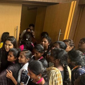 Maalica Ravikumar Instagram - Honoured to be a part of a panel at @followcii @young.indians @yicoimbatore along with @preethaaganesh.official and @kani_amgm as the moderator. Happened at Kumaraguru College Of Technology, Coimbatore. Students from around 10 colleges from different parts of the country had participated! Personally, had a great time and was super excited as this is the first time I travelled to another city for a talk. ✨
#grateful ♥️