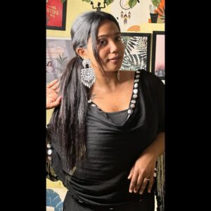 Madhu Meetha Instagram - 🖤 #nofliter #picoftheday #insta #instagood #instadaily #instalike #kurthi #fyp #bts #explore #explorepage #love #cute