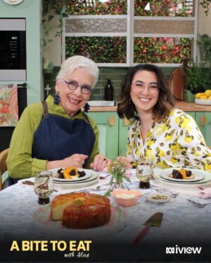 Maggie Beer Instagram - Next Monday, the 14th of April watch Maggie on A Bite To Eat with Alice on @abciview. 📺 #ABiteToEatWithAlice
