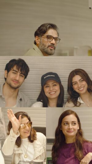 Mahima Chaudhry Instagram - LOL (lots of love) for this family 💕
Watch Nadaaniyan, out 7 March, only on Netflix!

#NadaaniyanOnNetflix @suniel.shetty @mahimachaudhry1 @diamirzaofficial @thejugalhansraj @archanapuransingh @khushikapoor @iakpataudi @karanjohar @adarpoonawalla @apoorva1972 @somenmishra @shaunagautam @rivarazdankapoor @_ishita_moitra_ @jehanhanda @dharmaticent @sonymusicindia