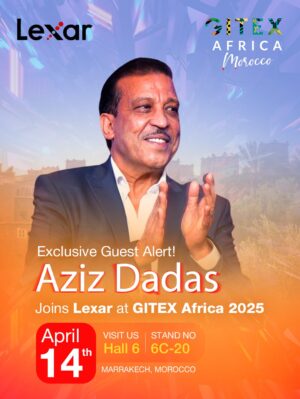 Majdouline Idrissi Instagram - Apparition Exclusive à GITEX Africa 2025 !
ㅤ
Lexar est ravi d’annoncer que le charismatique Aziz Dadas (@azizdadasofficiel) sera présent à GITEX Africa 2025 à Marrakech, au Maroc ! 🎉
ㅤ
Connu pour sa présence marquante et sa connexion authentique avec le public, Aziz Dadas fera une apparition spéciale sur le stand de Lexar – apportant énergie et enthousiasme à cet événement technologique incontournable.
ㅤ
📅 14 avril 2025
📍 Hall 6 | Stand 6C-20
📌 GITEX Africa | Marrakech, Maroc
ㅤ
#LexarMEA #Lexar #LexarMemory #Maroc #GITEXAfricaMaroc #GITEXAfrica #Cinéma #AzizDadas