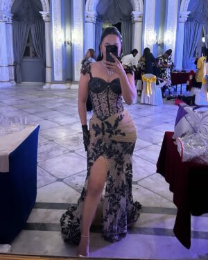 Malvika Subba Instagram - #bts Femme Fatale Noir @nilu_gairhe @preciverse____ @itsaayushaa @sobha.bantawa @iamprashish for @designersrunway Event by @nextmodels.nepal Mua @sangu_lamtari Hair @deeya_mgrr #fashionshow #runway #showstopper