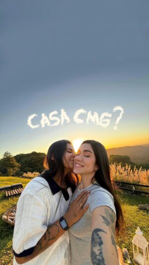 Maria Venture Instagram - ESTAMOS NOIVASSSSSS 💍🤍🏳️‍🌈
08/02/2025