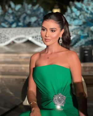 Mariam Hussein Instagram - 🇸🇦 Saudi weddings are the best 💚💚
This beautiful dress from @adamaris.official 💚💚💚