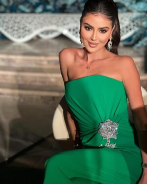 Mariam Hussein Instagram - 🇸🇦 Saudi weddings are the best 💚💚
This beautiful dress from @adamaris.official 💚💚💚