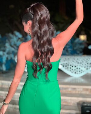 Mariam Hussein Instagram - 🇸🇦 Saudi weddings are the best 💚💚
This beautiful dress from @adamaris.official 💚💚💚