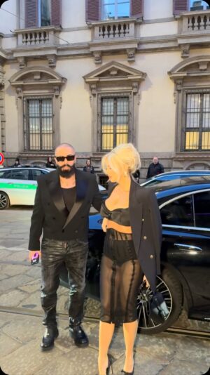 Marina Vjollca Instagram - @elisabettafranchi Fashion Show #milanfashionweek