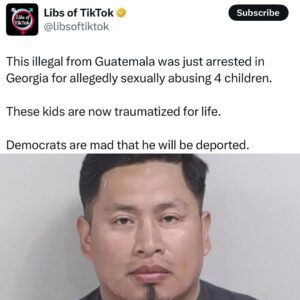 Marjorie Taylor Greene Instagram - Every single Democrat, including Georgia Senators Ossoff and Warnock, fight to protect illegal alien child predators like this one and to keep our borders open.

This evil monster deserves the death penalty!!