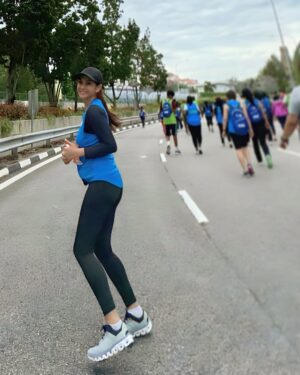Masayu Anastasia Instagram - Car Free Day 😜😜

#sgmarathon
