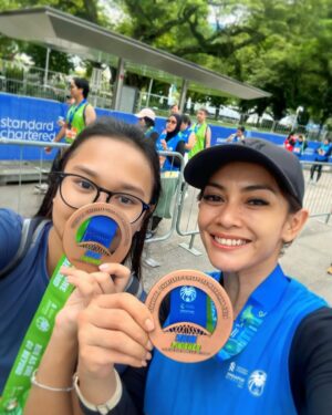 Masayu Anastasia Instagram - Car Free Day 😜😜

#sgmarathon