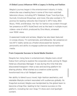 Megha Bajaj Instagram - Published in: @fashionhollywood 🖋️

Photos by: @luke__armitage