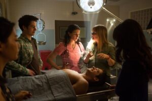 Melissa Ponzio Instagram - #MoonDayMemories #TeenWolf ::: back when #MamaMcCall was pulling triple shifts at #BHMH AND saving her son in the process ♥️