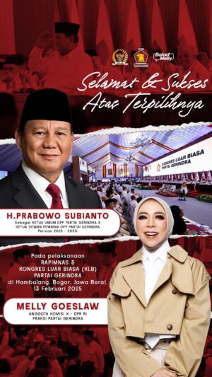 Melly Goeslaw Instagram - Bapak @prabowo 🙏🏻
