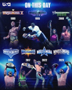 Mickie James Instagram - Might as well call April 2nd “WrestleMania Day” because 7 different WrestleManias were held on this day! Out of these 7, which #WrestleMania was your favorite? #WWE