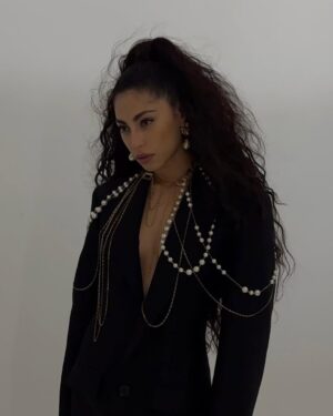 Mina El Hammani Instagram - BTS @folie.magazine 🫶🏽