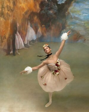 Misty Copeland Instagram - Honoring Edgar Degas’ incredible work a few years ago with @harpersbazaarus and @nycdanceproject.