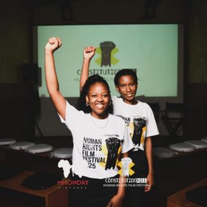 Mmabatho Montsho Instagram - Good morning! If you came to the #HumanRightsFilmFestival this weekend and posed for a PHOTO with @darealclickclak, look for your photo in the LINK IN MY BIO. I’ll have it up til next week. 📸📸📸