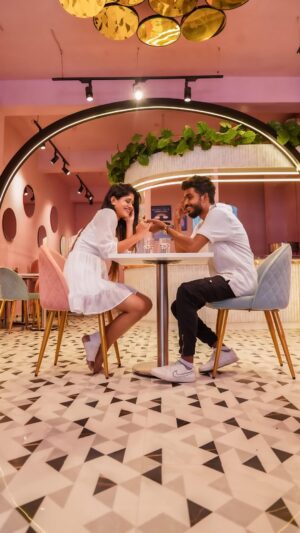 Mridhula korapati Instagram - #chaleya wait for #hayyoda 💞

💃🏻 @__john_franklin_ @mridhula_korapati 
Location : @candycloudchennai ❤️

#Hayyoda #Jawan @iamsrk @anirudhofficial @atlee47 @whiz_bliz @nayanthara 

📸 : @abi_visuals @_.abishek._x18 

#reels #reelsinstagram #reelitfeelit #reelkarofeelkaro #reelsvideo #reelsviral #reelstrending #explorepage #explore