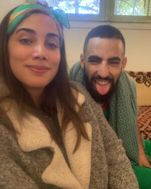 Nadia Kounda Instagram - « Un couple heureux » 🫃🏻🤰by @ash.lasri 
@laprodmaroc @lamiachraibi 
Avec 
@thomascimeca et cacahuète 
@aboubakr_bns 
Et @costesalyzee